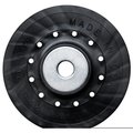 Century Drill & Tool Century Drill 77155 Backing Pad for Resin Fiber Discs 5/8" 11 Arbor 5" Dia. 77155